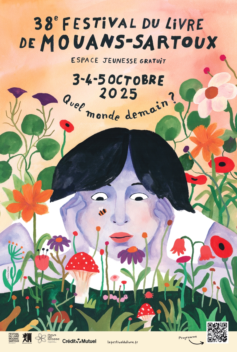 affiche mouans sartoux 2025 JeunesseVictoriaDorche