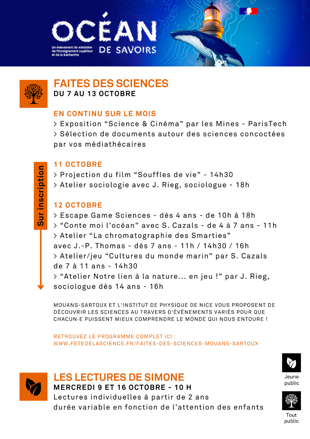 3 Programme octobre médiathèque Mouans Sartoux