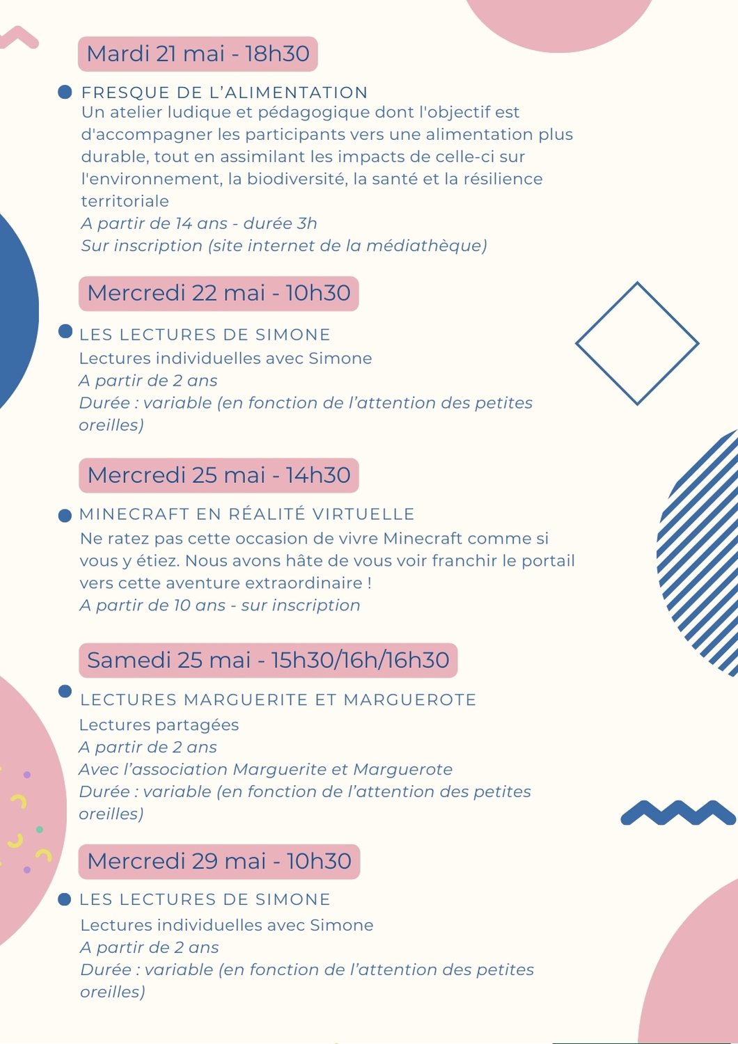 Programme mai mediatheque Mouans Sartoux 3