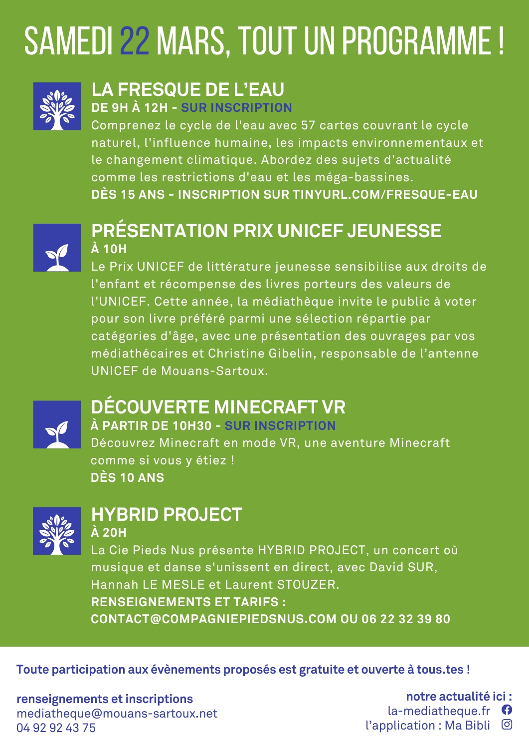 4 Programme Mars 25 Médiathèque Mouans Sartoux