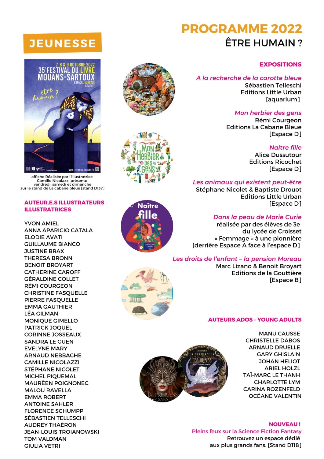 Festival du Livre de Mouans Sartoux Dossier de presse 2022